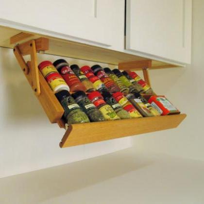 Ultimate Kitchen Storage Spice Rack, Under Cabinet..